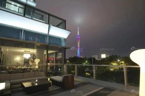 【天一美家】廣州珠城壹號(CBD-ONE)現代極簡餐廳家具項目案例現場實景完工