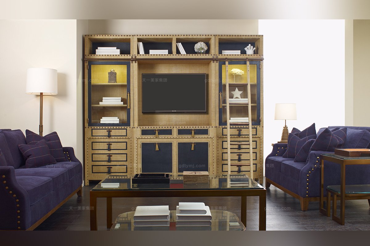 高檔美式沙發